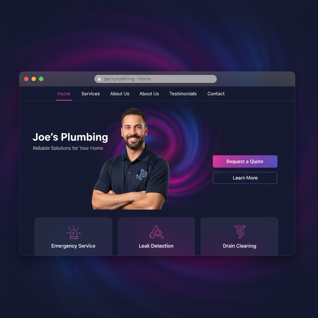 Modern, AI-optimized website redesign by Real Smart Creative